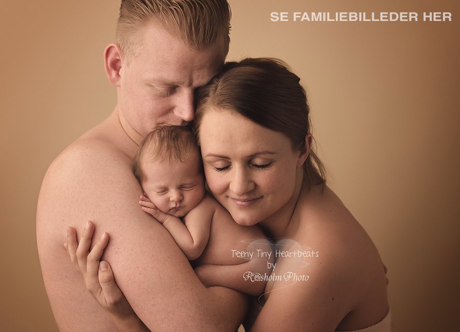 Familiebillede-med-nyfødt-Nyfødtfotografering